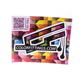 ColorFittings UV-Resistant Outdoor Sticker Sheet