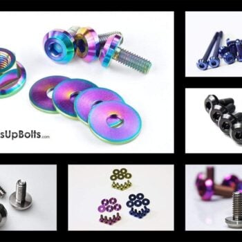 Dress Up Bolts Titanium Hardware Engine Kit - VG30DE | VG30DETT