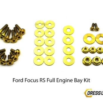Ford Focus RS (2016-2018) Titanium Dress Up Bolt Engine Bay Kit