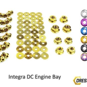 Acura Integra DC (1994-2001) Titanium Dress Up Bolts Full Engine Bay Kit