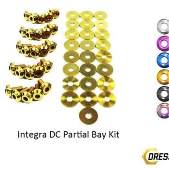 Acura Integra DC (1994-2001) Titanium Dress Up Bolts Partial Engine Bay Kit