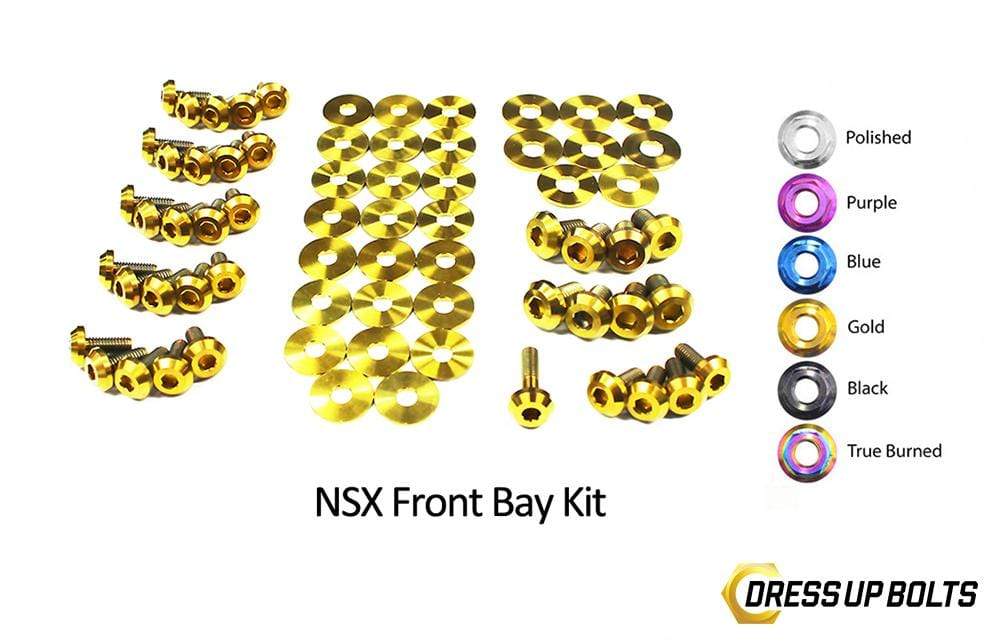 Acura NSX (1990-2005) Titanium Dress Up Bolts Front Bay Kit