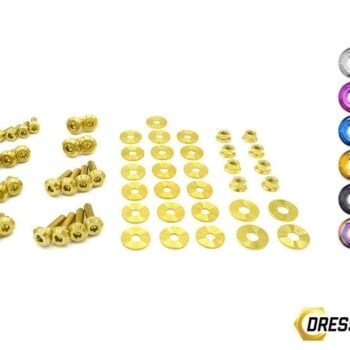 Dress Up Bolts Titanium Hardware Engine Bay Kit - Hyundai Veloster (2019-2021)