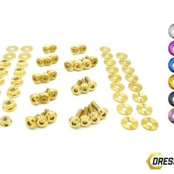 Dress Up Bolts Titanium Hardware Engine Bay Kit - Infiniti Q50 (2016-Present)