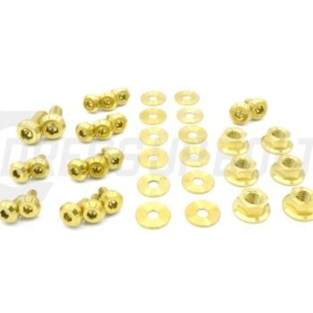 Dress Up Bolts Stage 1 Titanium Hardware Engine Bay Kit - Mitsubishi Evo VIII