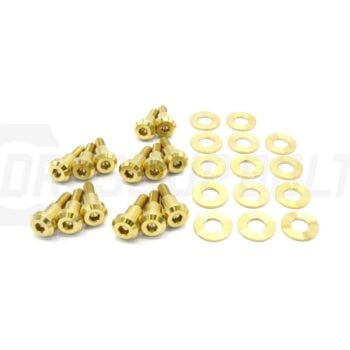 Dress Up Bolts Titanium Hardware Valve Cover Kit - 4B11T Engine