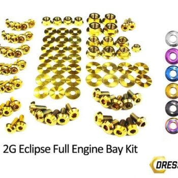 Eagle 2G Talon DSM (1995-1999) Titanium Dress Up Bolts Full Engine Bay Kit