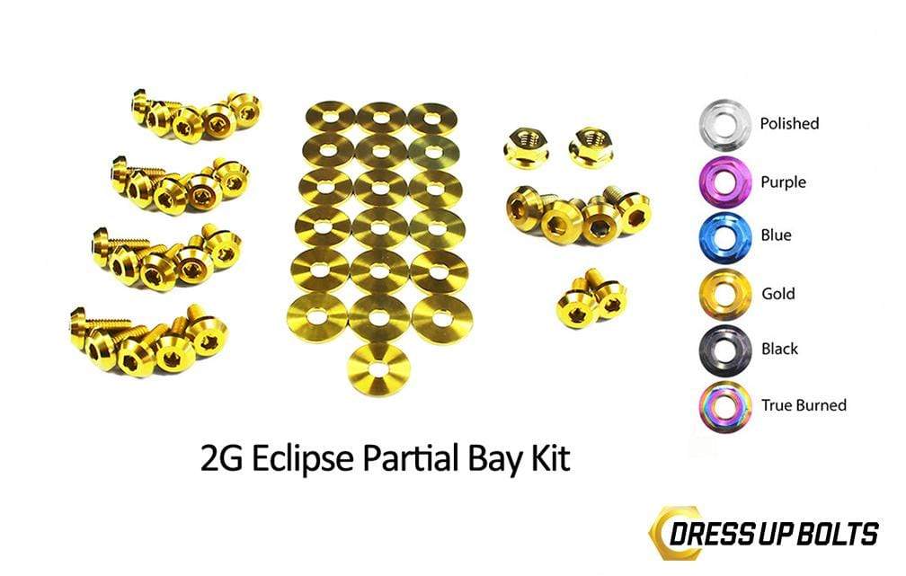 Eagle 2G Talon DSM (1995-1999) Titanium Dress Up Bolts Partial Engine Bay Kit