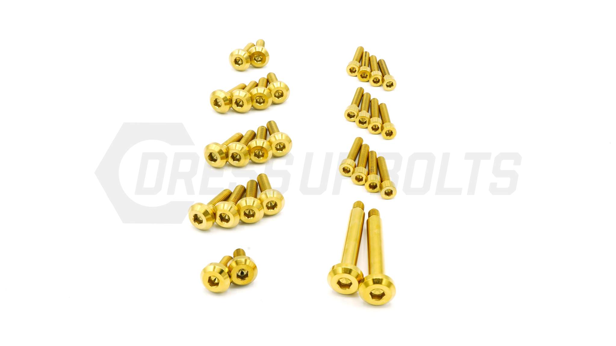 Dress Up Bolts Stage 2 Titanium Hardware Engine Kit - RB26 Engine