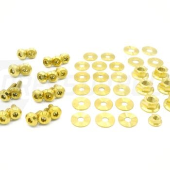 Dress Up Bolts Titanium Hardware Engine Bay Kit - Nissan Skyline GTS-R (R31)