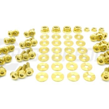 Dress Up Bolts Titanium Hardware Engine Bay Kit - Nissan Skyline GT-R (R32)