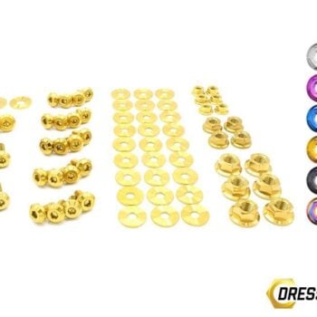 Dress Up Bolts Stage 2 Titanium Hardware Engine Bay Kit - Nissan S15 (1999-2002)
