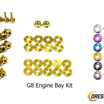 Pontiac G8 (2008-2009) Titanium Dress Up Bolts Engine Bay Kit