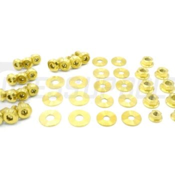 Dress Up Bolts Titanium Hardware Engine Bay Kit - Subaru WRX/STI (2008-2014)