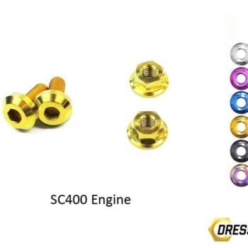 Lexus SC300/SC400 (1998-2000) 1UZ-FE VVTi Titanium Dress Up Bolts Engine Kit