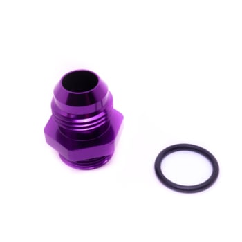 10AN to M22x1.5mm Short Body Adapter w/ O-Ring for Oil Coolers