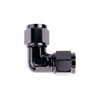 -04 AN Fitting 90 Degree Female to Female Flare Union