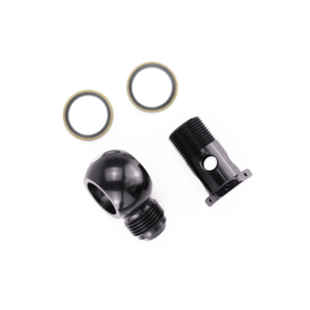 Oil Cooler Banjo Bolt (M22x1.5 to 10AN) w/ Safety Wire Holes