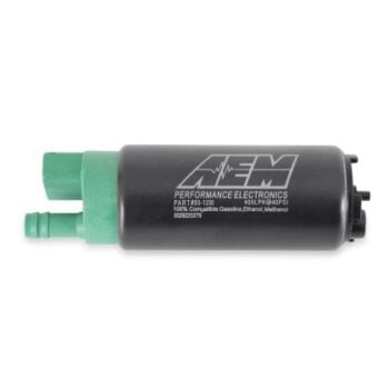 AEM 50-1230 – 400LPH High Flow In-Tank Fuel Pump (Double Barb for 3/8" Hose)