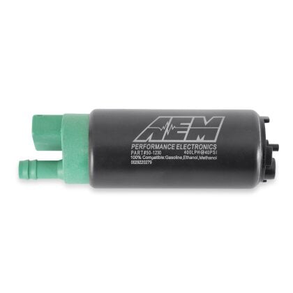 AEM 50-1230 – 400LPH High Flow In-Tank Fuel Pump (Double Barb for 3/8" Hose)