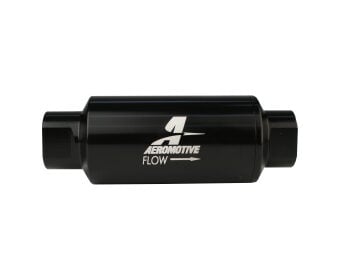 Aeromotive ORB-10 100-Micron Black Inline Fuel Filter