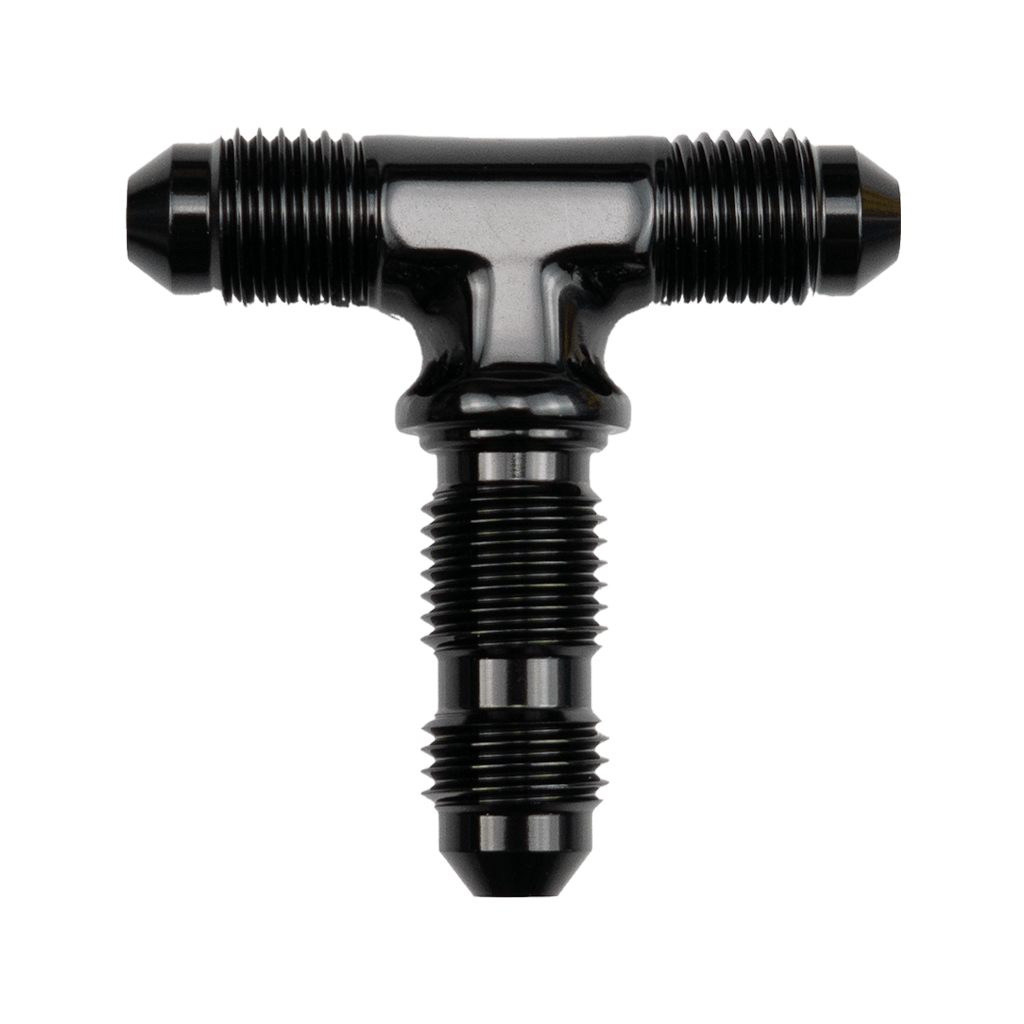 -4 AN Fitting Bulkhead Tee