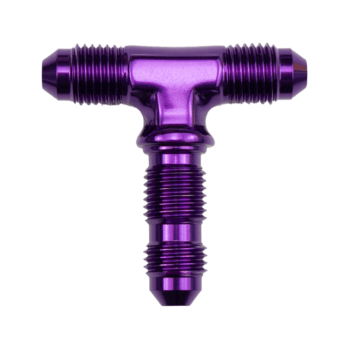 -3 AN Fitting Bulkhead Tee