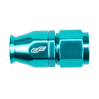 6AN PTFE Hose End Fittings – Straight Style, For PTFE Hose Only, Black Anodized (2-20Pcs Available)