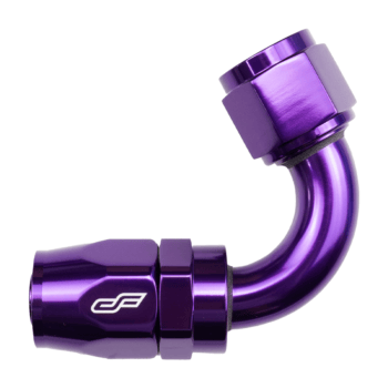 -10 AN 120 Degree Female Aluminum Hose End Fitting
