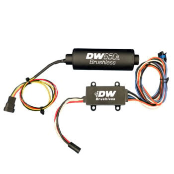 DeatschWerks DW650IL Universal In-Line w/ 2-Speed Controller Fuel Pump