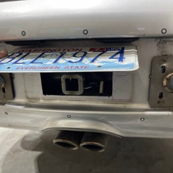 Porsche Boxster / 911, 986 / 996 Rear Hideaway Tow Hitch
