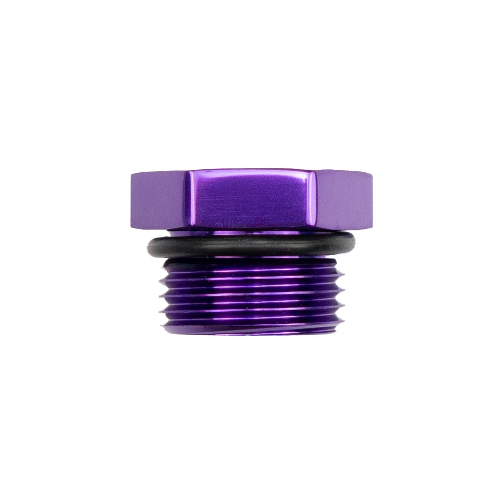 AN ORB Plug Purple side view