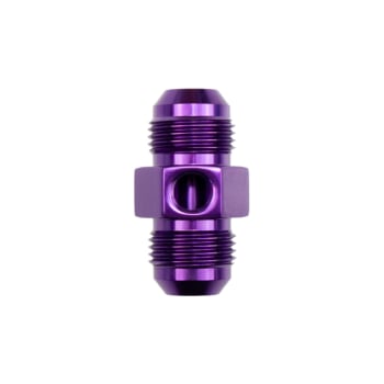 Male to Male Gauge Adapter Purple