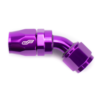 -04 AN 45 Degree Female Aluminum Hose End Fitting