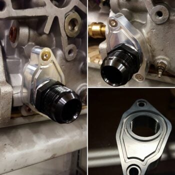 Honda 1.6L GSR Water Neck to 12AN ORB Female Fitting