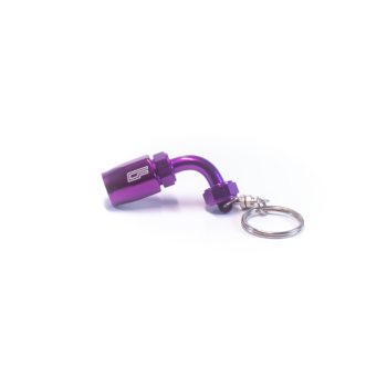 AN Fitting Keychain w/LED Flashlight