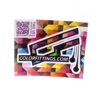 ColorFittings UV-Resistant Outdoor Sticker Sheet