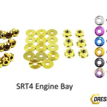 Dodge Neon SRT-4 (2003-2005) Titanium Dress Up Bolts Engine Bay Kit