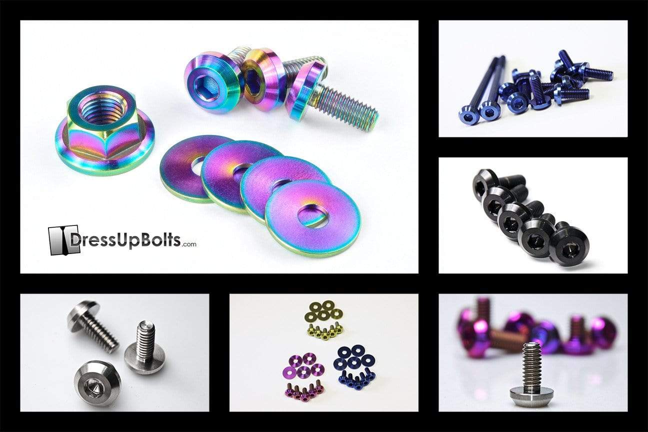 Dress Up Bolts Titanium Hardware Engine Kit VG30DE VG30DETT