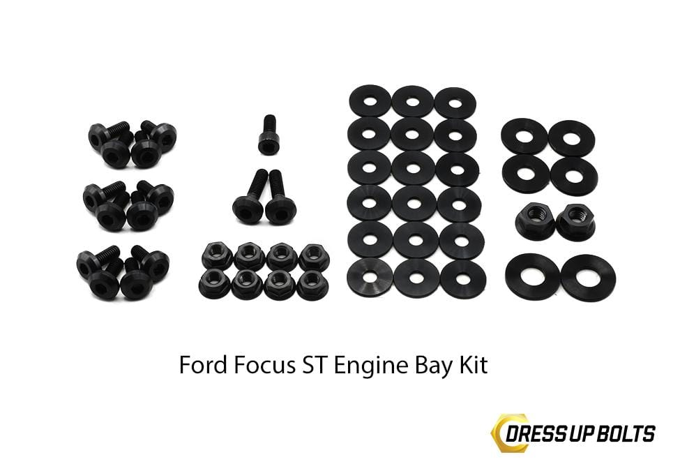 Ford Focus ST (20112014) Titanium Dress Up Bolt Engine Bay Kits