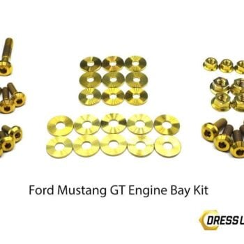 Ford Mustang GT (2015-2017) Titanium Dress Up Bolts Engine Bay Kit