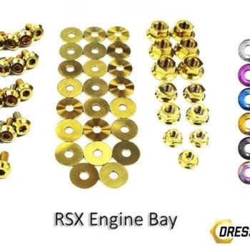 Acura RSX & RSX Type-S (2002-2006) Titanium Dress Up Bolts Engine Bay Kit