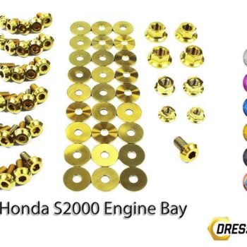 Honda S2000 (2000-2009) AP1/AP2 Titanium Dress Up Bolts Full Engine Bay Kit