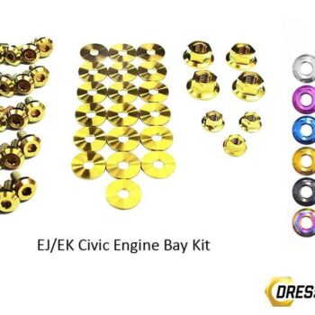 Honda Civic EK/EJ (1996-2000) Titanium Ti Dress Up Bolts Engine Bay Kit