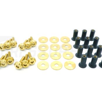 Dress Up Bolts Titanium Hardware Cooling Plate Kit - Honda Civic Type R (2017-2021)