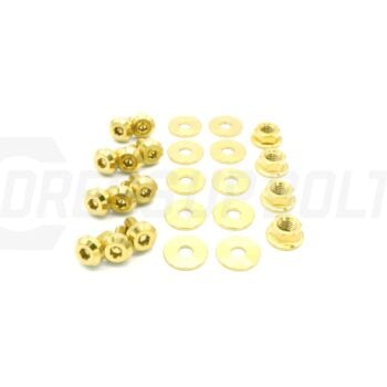 Dress Up Bolts Stage 1 Titanium Hardware Engine Bay Kit - Mazda Miata (1989-1997)