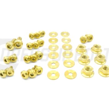 Dress Up Bolts Stage 1 Titanium Hardware Engine Bay Kit - Mitsubishi Evo VIII