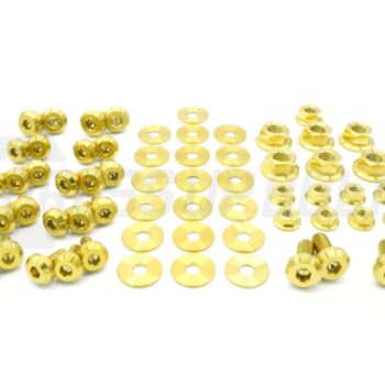 Dress Up Bolts Titanium Hardware Engine Bay Kit - Mitsubishi Evo X