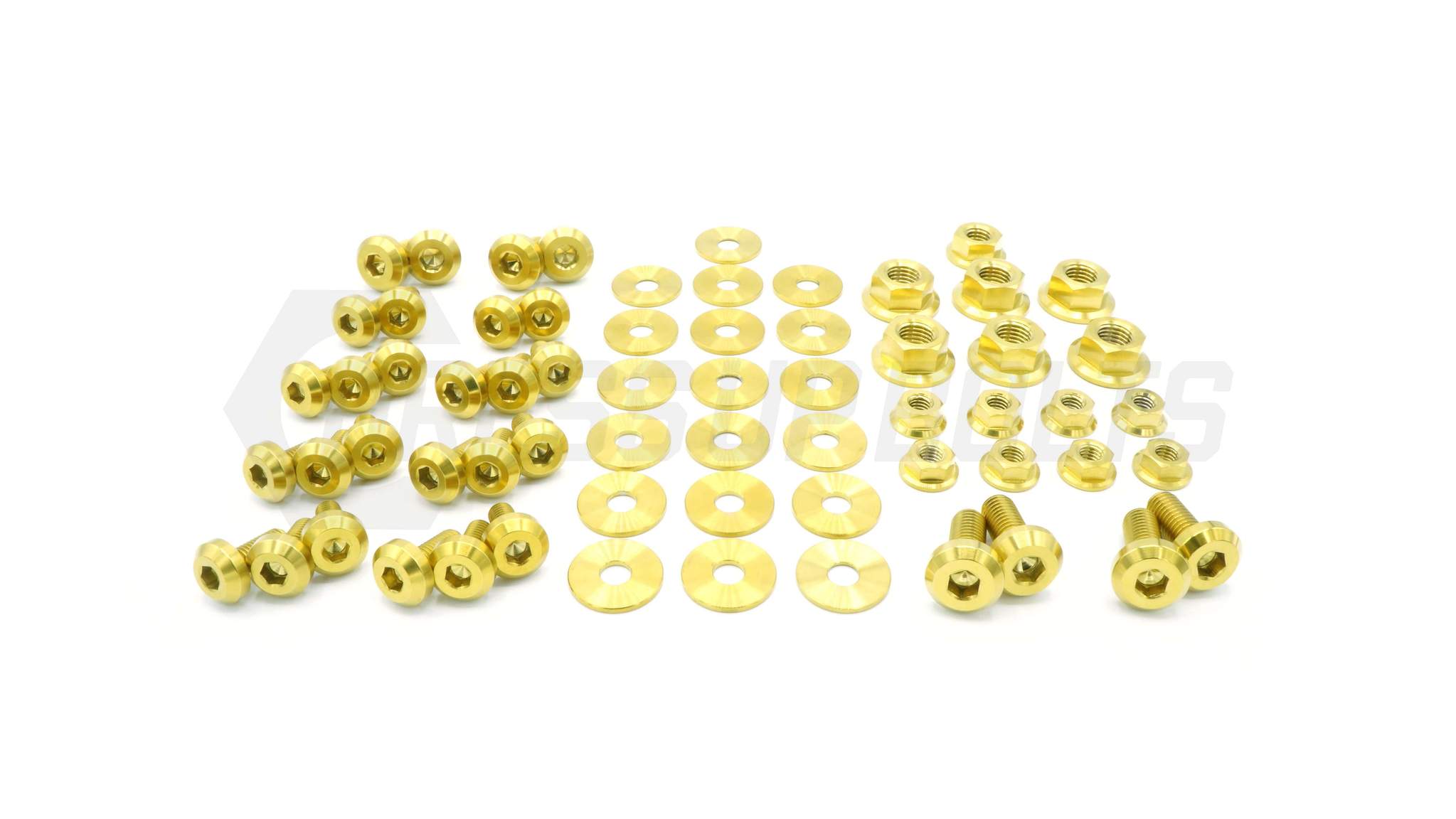 Dress Up Bolts Titanium Hardware Engine Bay Kit - Mitsubishi Evo X