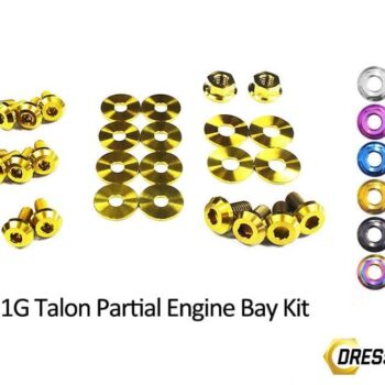 Eagle 1G Talon DSM (1990-1994) Titanium Dress Up Bolts Partial Engine Bay Kit